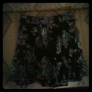High waisted skirt