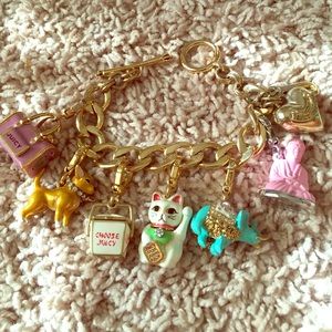 Authentic juicy couture charm bracelet!