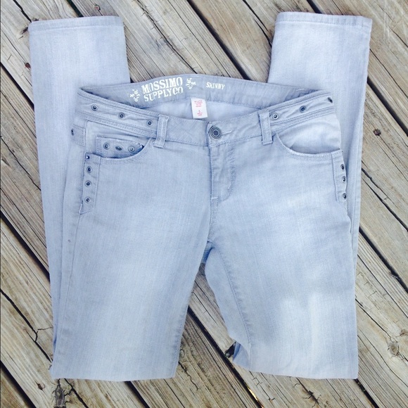 Mossimo Supply Co. Denim - Acid wash skinny jeans