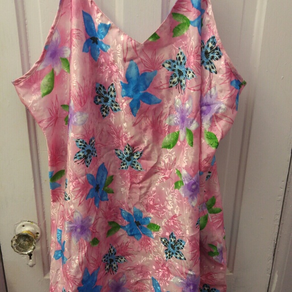 Pink teddy nighty lingerie