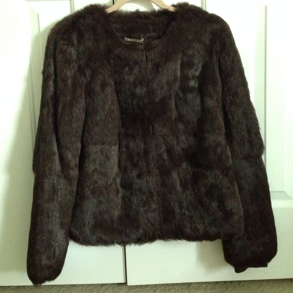 Diane von Furstenberg Jackets & Blazers - Diane von Furstenberg 100% Real Rabbit Fur Jacket