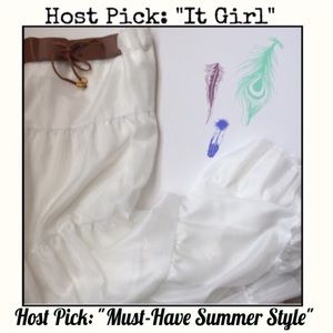 🎉2X HP🎉NWOT Boho-Chic Maxi Skirt