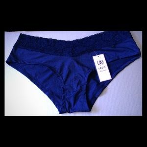 Blue Lace IZOD Panties