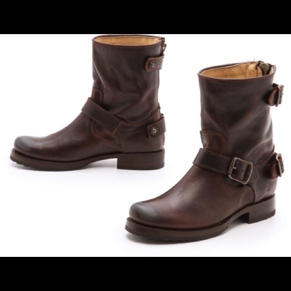 Frye Shoes - *SOLD*Frye Veronica Boots - Dark Brown