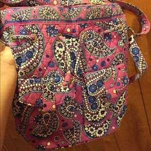 Vera Bradley RETIRED Boysenberry Quick Draw Bag