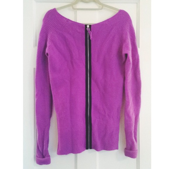 ASOS - Purple Ribbed Sweater - Picture 2 of 3