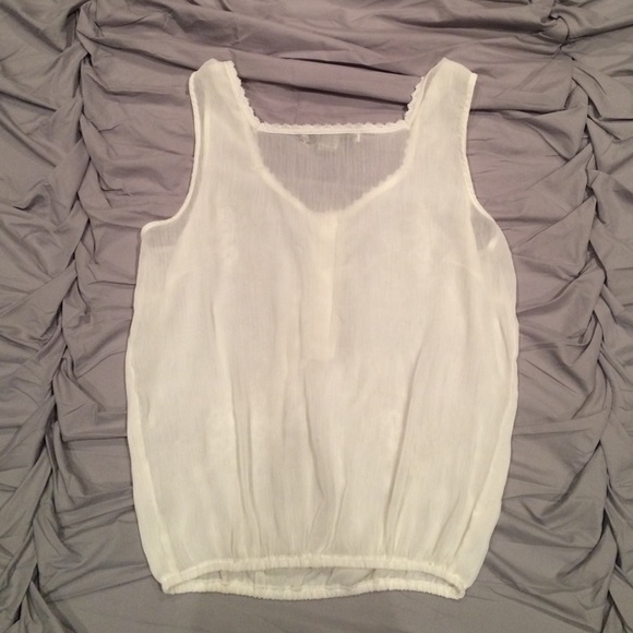 Sheer and sequined American Rag tank - Picture 2 of 2