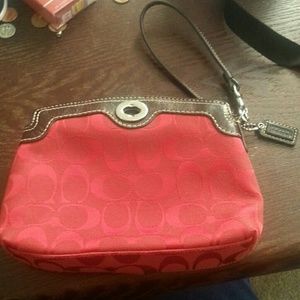Coach wristlet