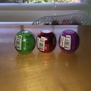 chocolate mint, ghoulish grape, red velvet HOLD