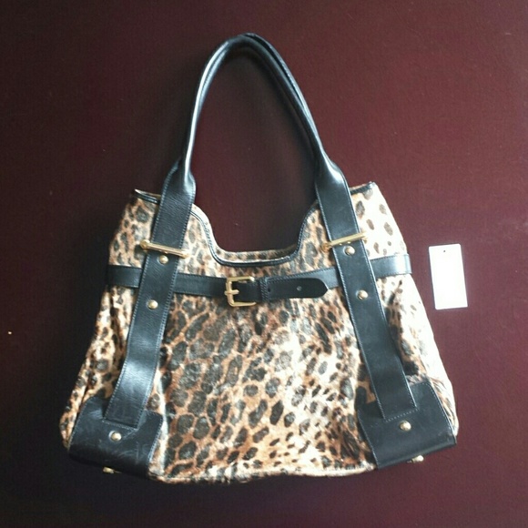 MAXX New York Leopard print handbag