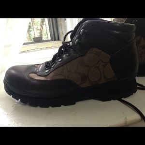 Coach hiking boots