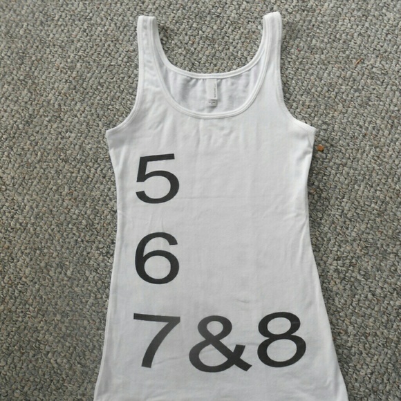 5 6 7&8 dance tank - Picture 1 of 1