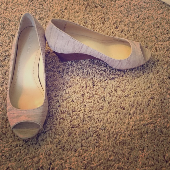 Calvin klein wedges