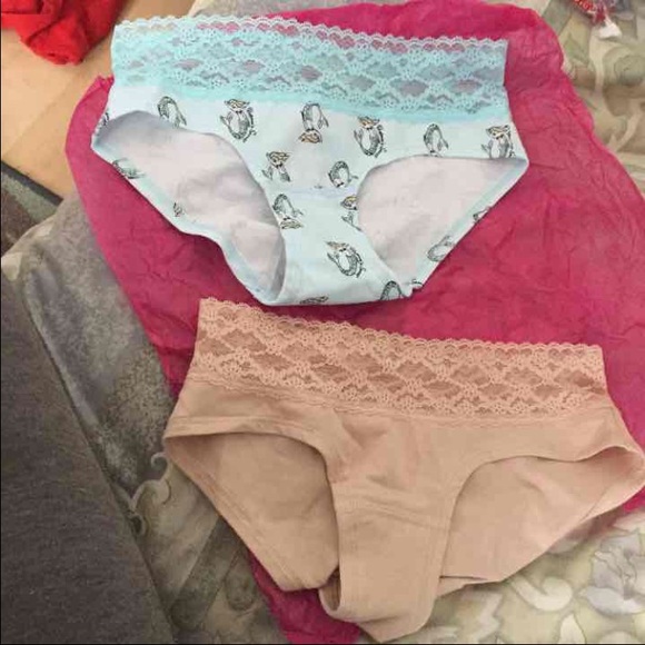 Two Victoria secret panties