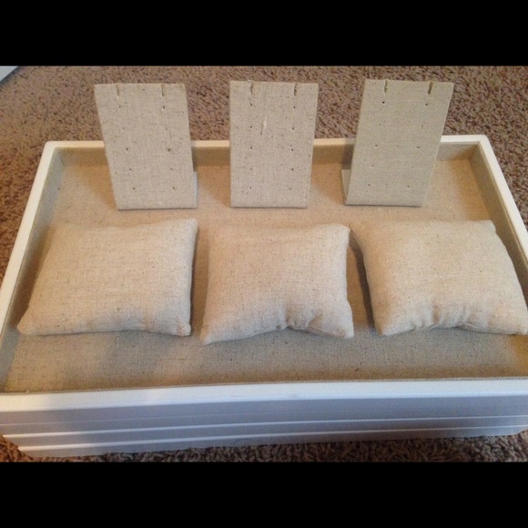Stella & Dot display trays and items
