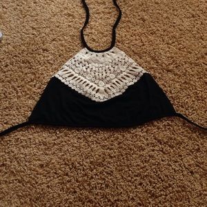 SOLD- Tobi festival crop top