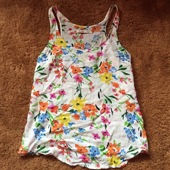 Floral tank top