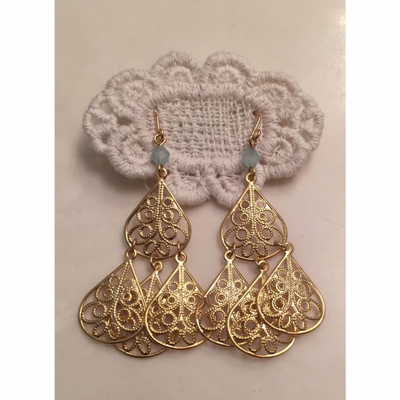 Francesca's Gold Earrings
