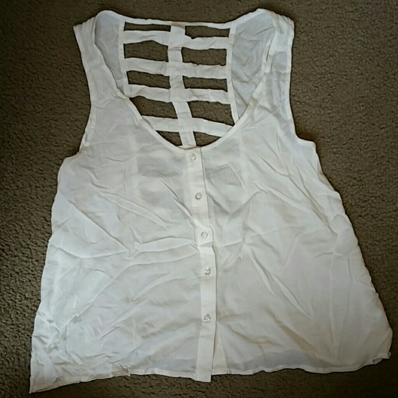 White tank top