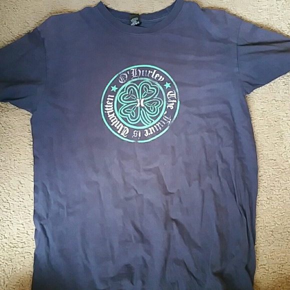Navy blue hurley tshirt