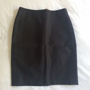 New J. Crew Black Skirt