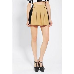Coincidence & Chance Pleated Colorblock Skirt