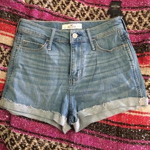 Hollister Light wash shorts