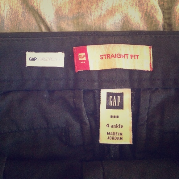 GAP black pants Size 4 Ankle