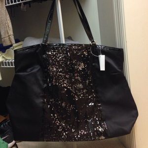 Black large tote from DSW