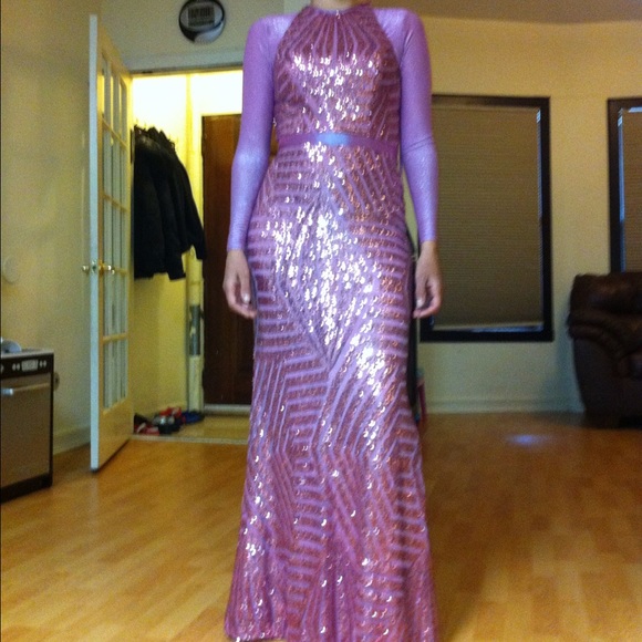 Royalqueen dress dusty rose color - Picture 3 of 4