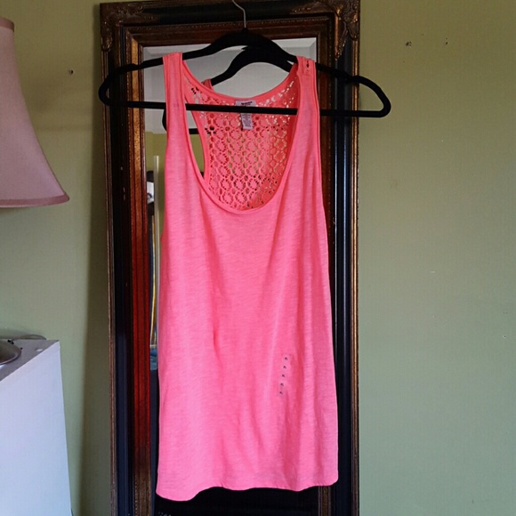 Coral pink shirt