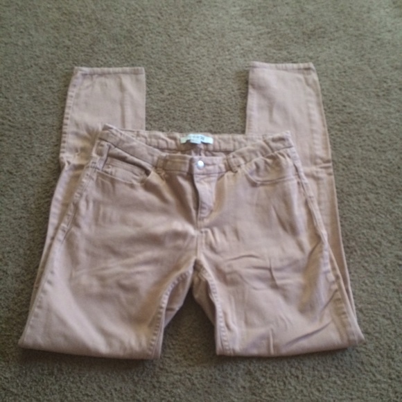 Forever 21 Khaki Skinny Jeans