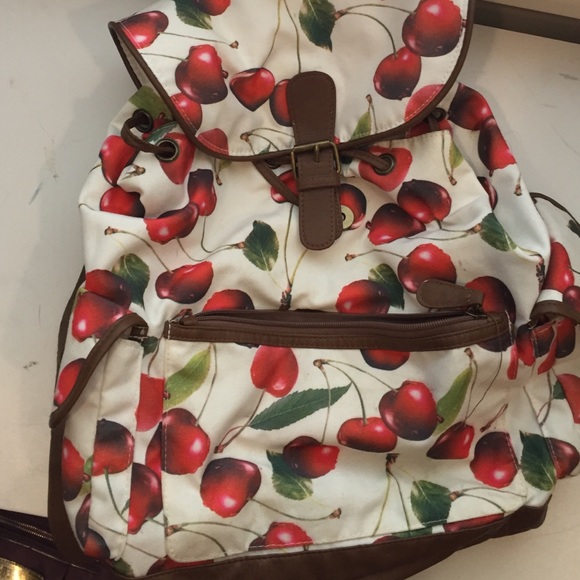 Cute Apple Backpack