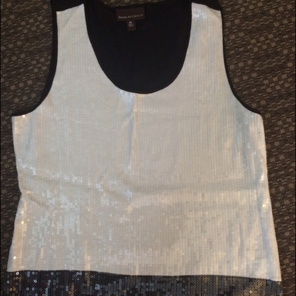 Sequin tank top