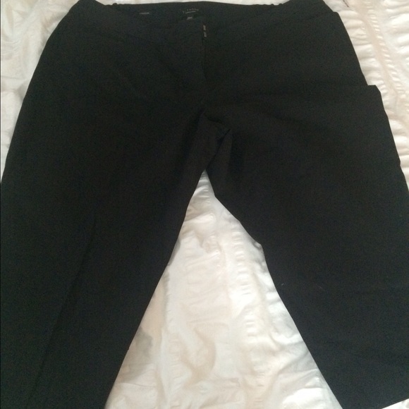 Talbots black shorts (just above the knee)