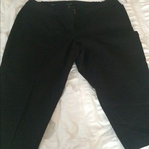Talbots black shorts (just above the knee)