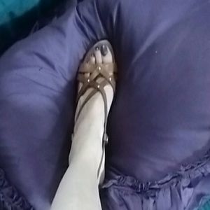*Cole Haan  light brown leather sandals