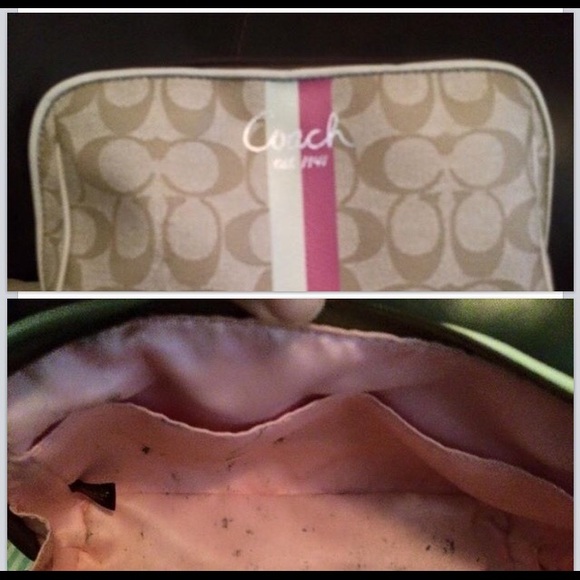 Coach authentic makeup bag - Picture 1 of 3