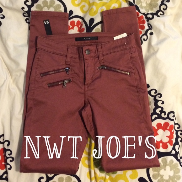 NWT Joe's Rocker Skinny Zipper Jeans