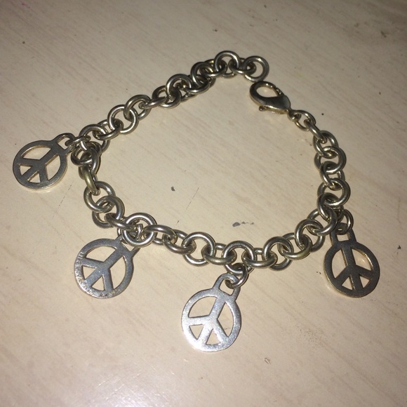 Tiffany and co peace bracelet