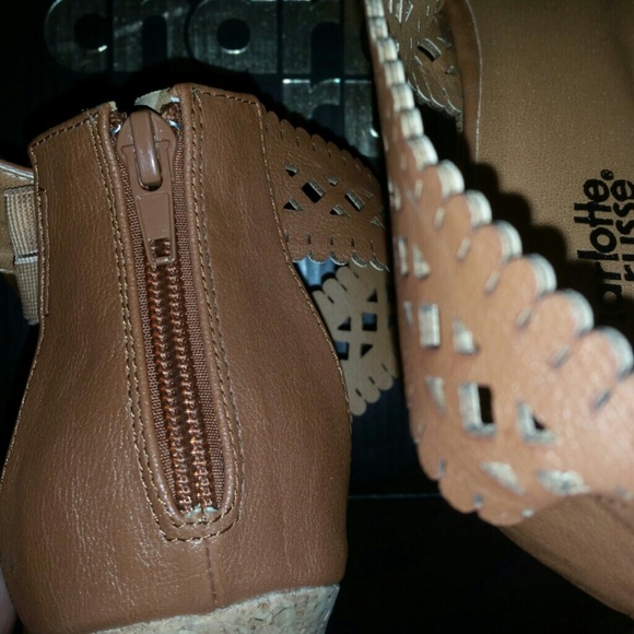 Brown Strapped Wedges!! Need to go! - Picture 3 of 4