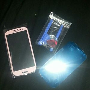 Baby pink Samsung galaxy s3 screen