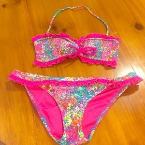 NWOT Bright neon Victoria Secret swim suit