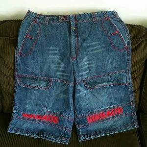 Girbaud mens jean shorts sz 38 great condition