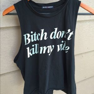 Brandy Melville crop tank top