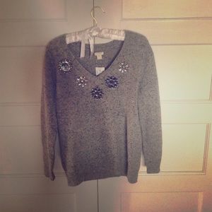 J. Crew gray sweater