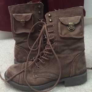 ROXY combat boots