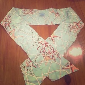 I. McLaughlin silk scarf