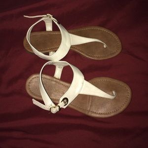 White Sandals