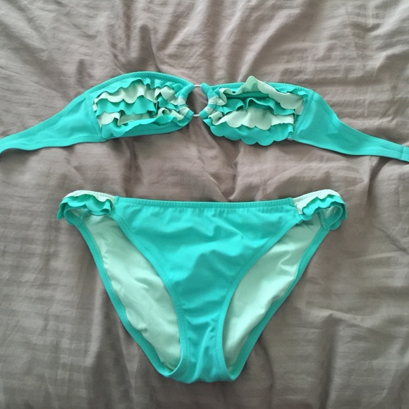 Victoria's Secret Sea foam green bikini